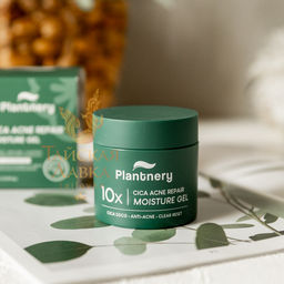 Гель д/лица Увлажняющий Антиакне с Центеллой Азиатской PLANTNERY 60 гр