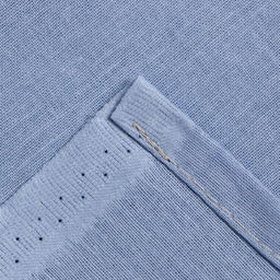 Простыня Этель 220*215, цв.голубой, 100% хлопок, поплин 125г/м2  фото 3