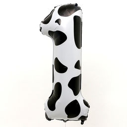 Цена за 2 шт. Воздушный шар фольгированный 40" «Цифра 1»