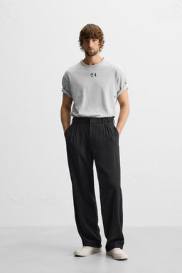 PAINT SPLATTER NUMBER T-SHIRT