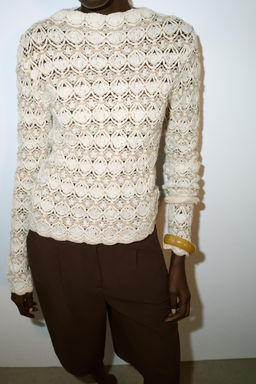 TEXTURED KNIT JUMPER - Zara фото 10