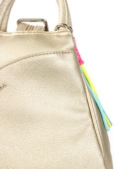 LACCOMA рюкзак Кэрри-золотистый эко кожа хлопок