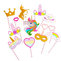 Карнавальный набор для фотосессии Единорог, 12 предметов