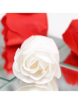 Мыльные розочки, красные и белые, набор 9 шт. - Simaland фото 6