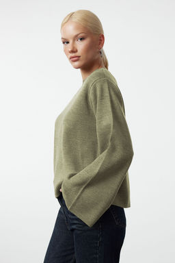 More Sustainable Haki Basic Triko Kazak TWOAW25KZ00313