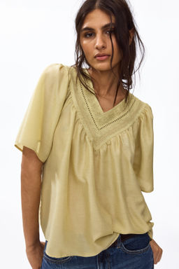 Embroidered blouse - H&m фото 3