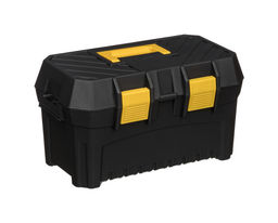 Ящик для инструментов "Saturn" 16,5", 420х250х230мм со вставкой (черный) 221402130/01
