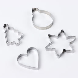 Формы для выпечки новогодние Волшебные петельки, 4 шт.