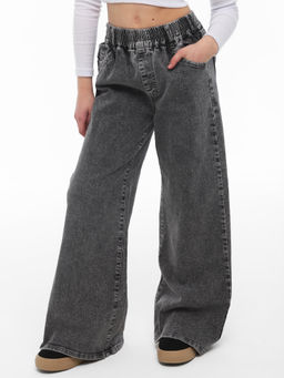 Джинсы-палаццо для девочек - СИНЯЯ МОДА фото 5