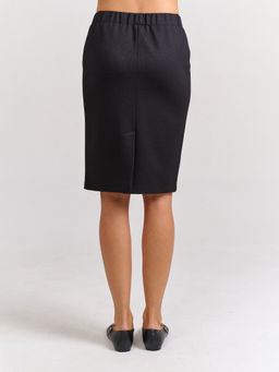 Юбка на круговой резинке из плотного трикотажа