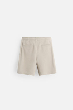 TEXTURED COMFORT BERMUDA SHORTS - Zara фото 17