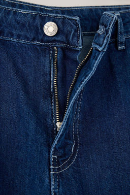 Trendyolmilla Wardrobe Essentials Mavi Yuksek Bel Wide Leg Palazzo Jeans TWOAW26JE00015 фото 6