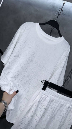 Классные костюмы: футболка в стиле Оверсайз+шорты - Ksa фото 2