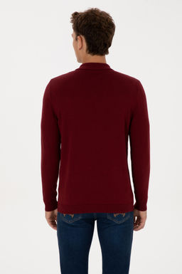 Erkek Bordo Basic Kazak - U.s. polo assn фото 5