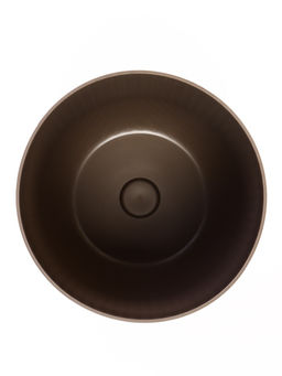 Кашпо для цветов «Рамона», 3.7 л, d=22 см, h=20 см, со вставкой, пластиковое, серое