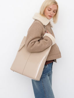 Сумка 5763P apricot Polina&Eiterou