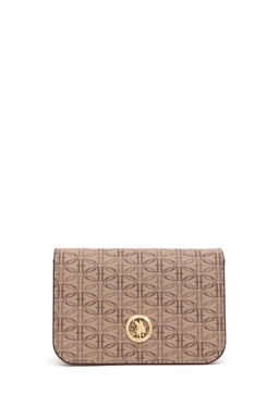 U. S. Polo Assn / Женская темно-бежевая сумка через плечо