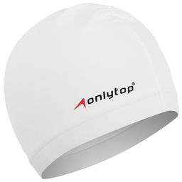 Шапочка для плавания взрослая ONLYTOP Swim, тканевая, обхват 54-60 см