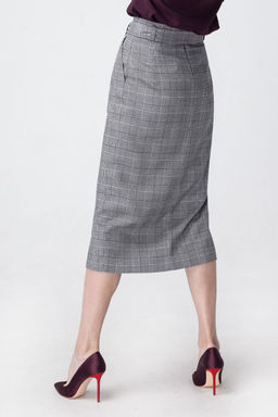 Юбка-карандаш с поясом