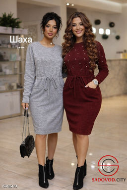 Платье женское с бусинами - Bruno фото 2