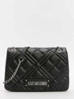 Женская сумка на плечо LOVE MOSCHINO QUILTED BAG Артикул 4377222, черный