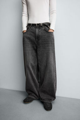 JEANS BAGGY FIT / Gris
