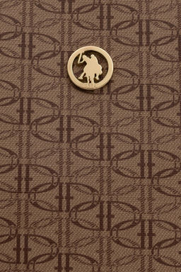 Женская темно-бежевая сумка через плечо - U.s. polo assn фото 7