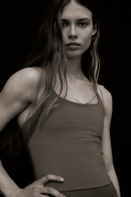 Top de deporte cropped DryMove - H&m фото 2