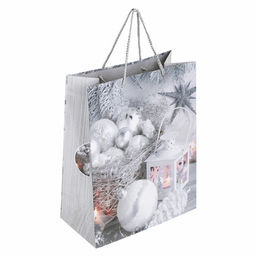 Пакет подарочный НАБОР 4 штуки, новогодний, 26x13x32 см, "Collection Large", ЗОЛОТАЯ СКАЗКА