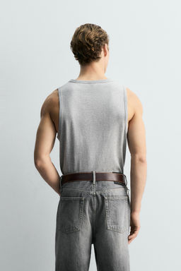 TANK TOP WITH BINDING LIMITED EDITION - Zara фото 3