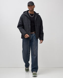 Куртка спортивная мужская весна осень черного цвета 25470Ch - Mtforce фото 16