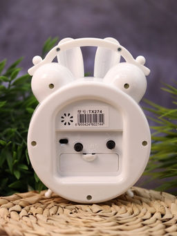 Часы-будильник Honey bunny, pink (15,5х13 см)