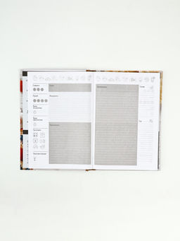 Набор: Книга для записи рецептов А5, 80 л и термостакан 350 мл  "Мои рецепты"