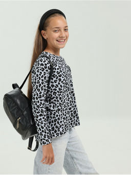 Лонгслив Леопард Детский Коричн - София фото 22