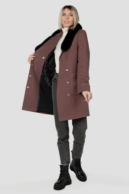 02-1661 Пальто женское утепленное - El podio фото 2
