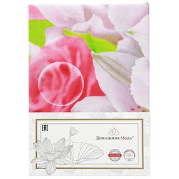 Пододеяльник на пуговицах 2-х спальный Ницца 175х215см, бязь Комфорт 121г/м2, хлопок 100%, упаковка классическая ПВХ 28х41см, Домашняя мода (Россия)  фото 4