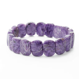 Браслет Лео-мини чароит, класс А, 12мм