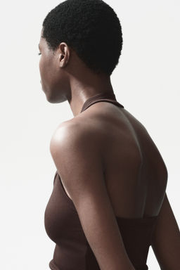 Top halter de algod?n - H&m фото 7
