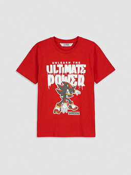 Sonic Bask?l? Erkek ?ocuk Ti??rt ve ?ort