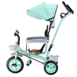 Велосипед 3-х колесный, зеленый