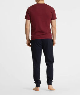 ATLANTIC NMP-358/03 Пижама мужская Solid винный + темно-синий  фото 2