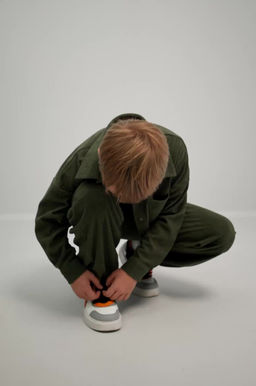 Вельветовый костюм для мальчика Happyfox