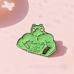 Брошь-значок Sport frog - Купи слона фото 3