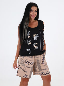 П-209 шорты ПИЖАМА ЖЕНСКАЯ (Бежевый) - А-дина фото 5