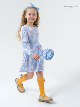 Платье Моана чайки на голубом ВБ - Sovalina фото 14