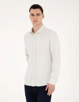 Ye_il Slim Fit Uzun Kollu G_mlek - Pierre cardin фото 2
