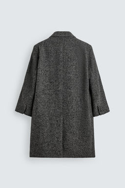 HERRINGBONE WOOL COAT - Zara фото 8
