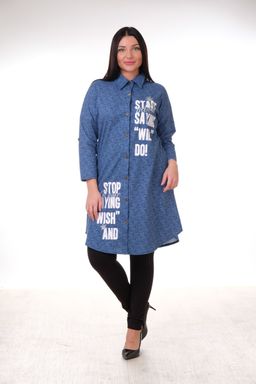 Рубашка Джетти джинс