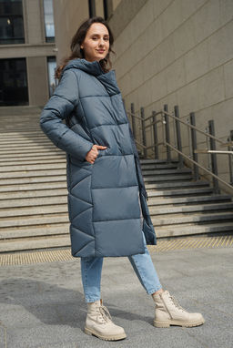 Пальто зимнее / 43811 - Twin tip фото 19