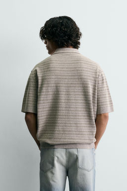 POLO PUNTO ESTRUCTURA BOUCL? / Gris